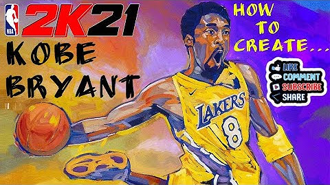 NEW* 100% Best Kobe "Black Mamba" Bryant face creation NBA 2k21 Tutorial EVER!