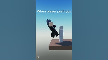 when player push you in Ragdoll Engine roblox animation  #moonanimator  #animation