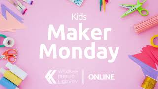 Kids' Maker Monday  |  Straw Rocket  |  Waukee Public Library