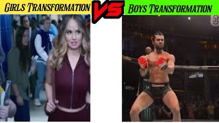 Girls vs Boys Transformation  | #transformation  | girls vs boys memes | #memes #girlsvsboys #funny