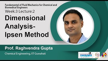 Lec 9 : Dimensional Analysis- Ipsen Method