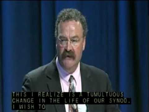 2010 LCMS Election of Rev. Matthew Harrison & Firs...