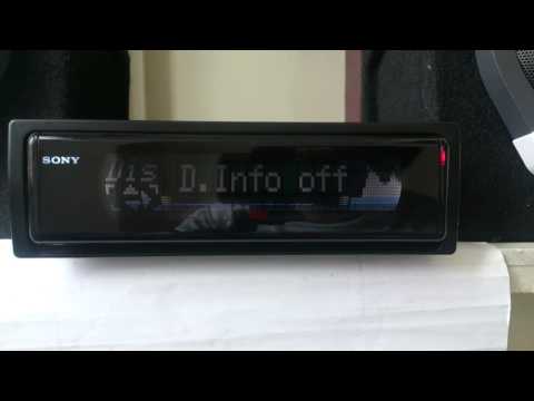 SONY CDX-M600R REVIEW OLD SCHOOL  (music by princess nyah)