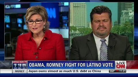 Obama and Romney fight for Latino vote