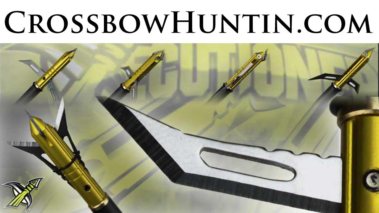 Xecutioner Broadhead Unboxing and Review YouTube