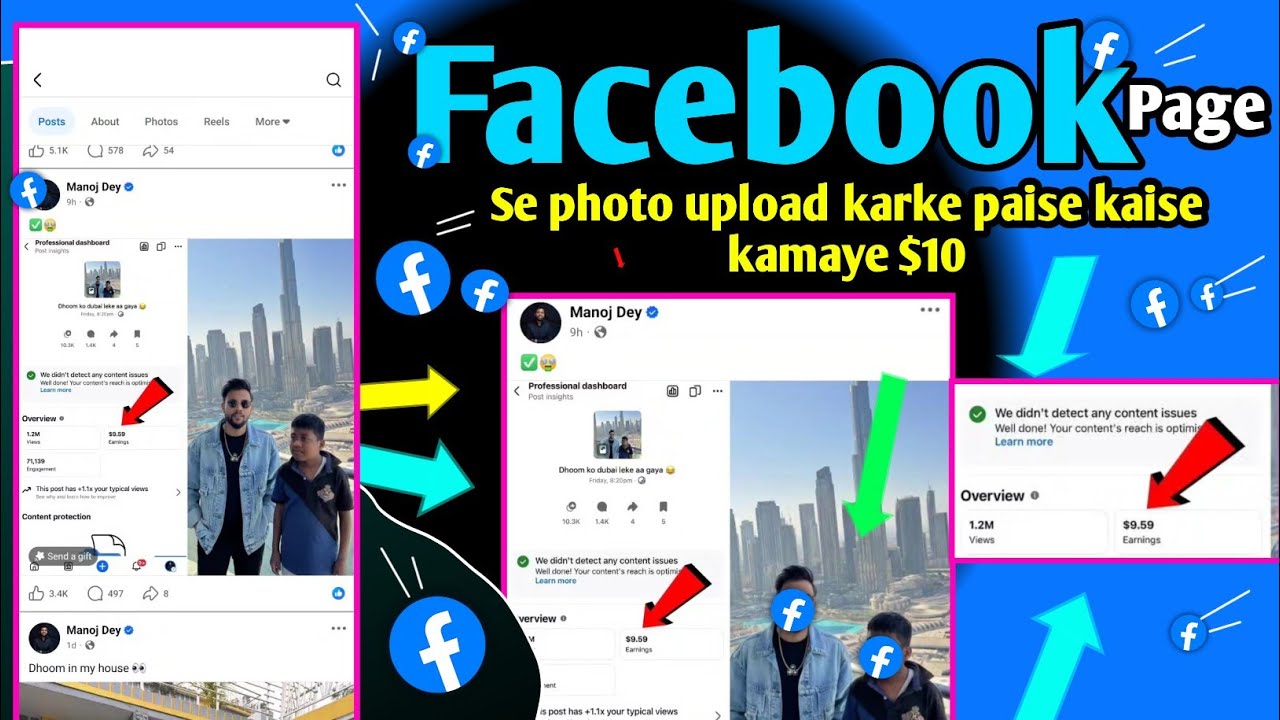facebook me photo upload karke paise kaise kamaye 2026 / Facebook se paise kaise kamaye 2026