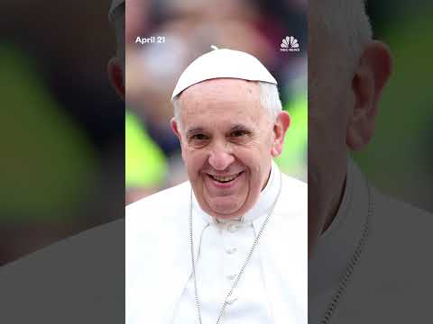 Pope Francis died