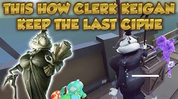 #6 How Clerk Defense Last Cipher In Real Game! | Identity V | 第五人格 |제5인격|アイデンティティV |Clerk