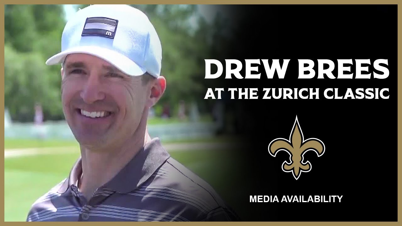 Drew Brees on Post-Retirement Routine, Life After Football | Zurich Classic