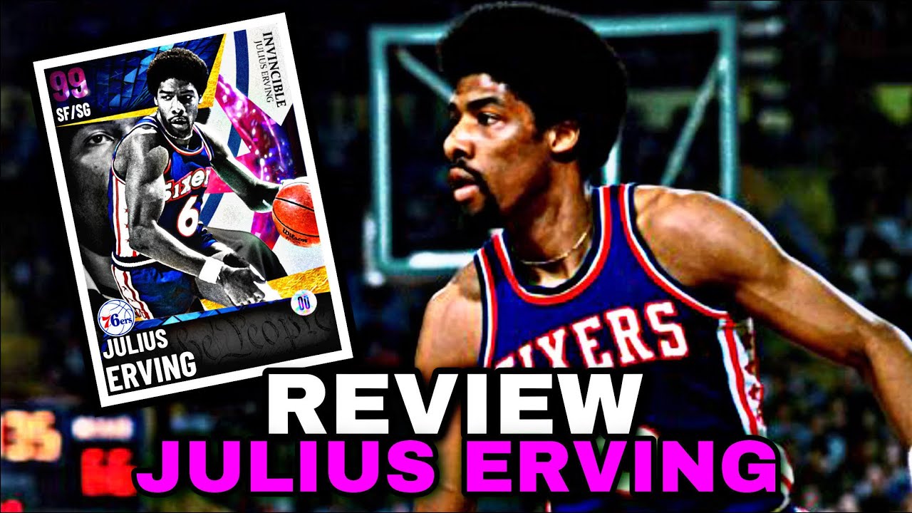NBA 2K21 MY TEAM - REVIEW JULIUS ERVING INVINCIBLE LVL 40 SAISON 9
