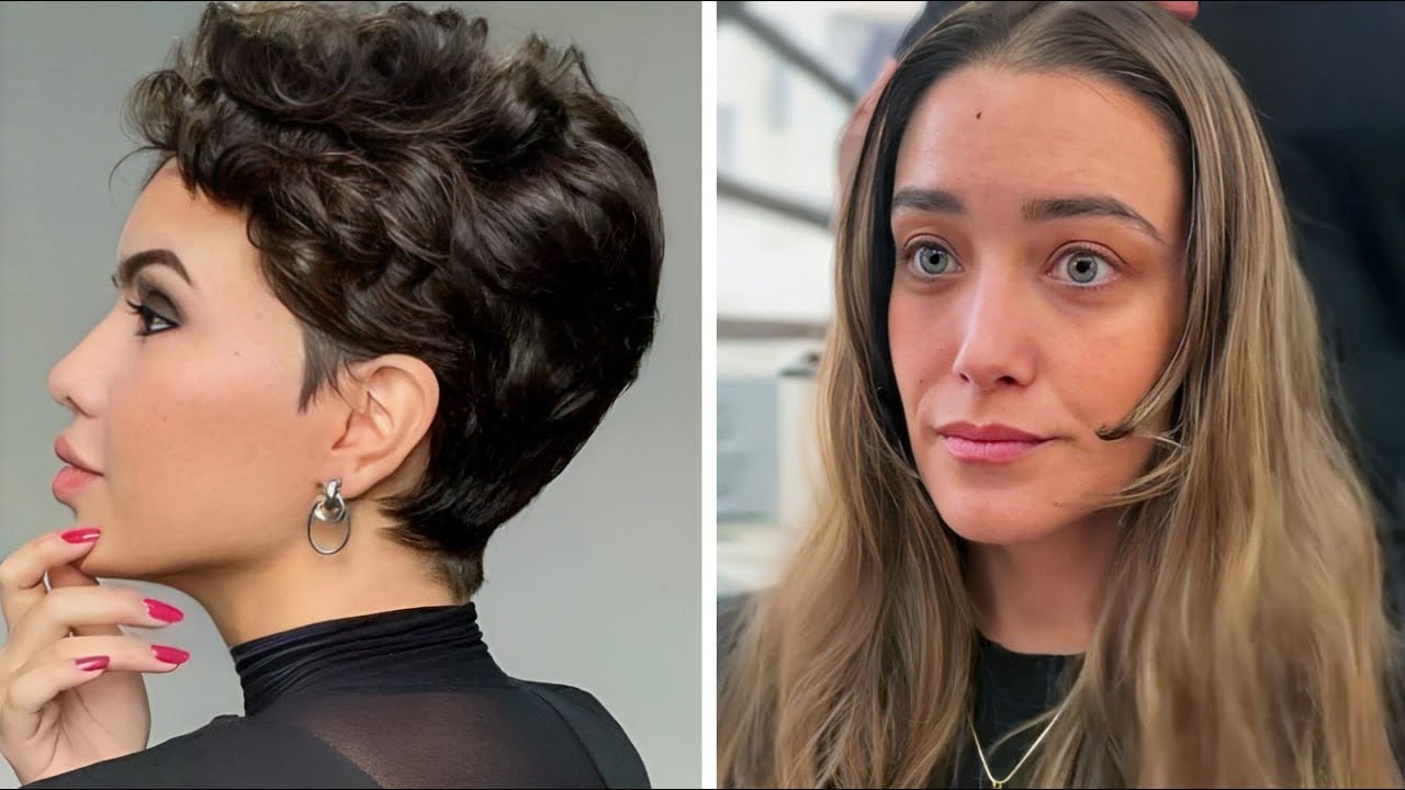 COUPES DE CHEVEUX PIXIE 2025 TENDANCE - COIFFURE PIXIE FEMME - YouTube