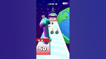 Tall Man Run 👑 48 Level Gameplay Walkthrough | Best Android, iOS Games #shorts