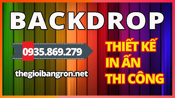 Thiết Kế In Ấn Thi Công Backdrop Quảng Cáo, Backdrop Sự Kiện, Backdrop Đám Cưới Đẹp Và Chuyên Nghiệp