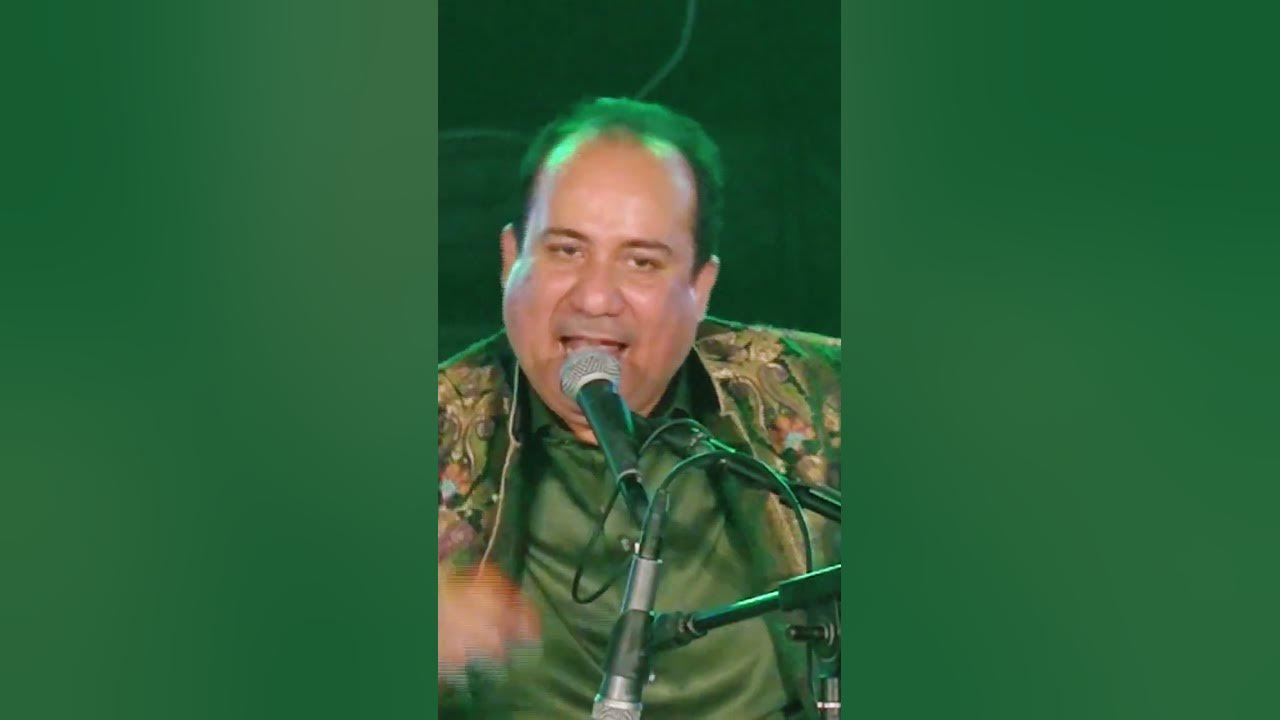 Meray Rashke Qamar By Rahat Fateh Ali Khan #rahatfatehalikhan #nfak #rfak  #shorts #ytshorts
