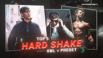 Top 5 HARD ZOOM SHAKE-effecten in Alight Motion 🔥#3