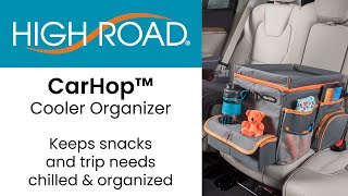 High Road's CarHop Organizer - Car Cooler & Cup Holder in Back, Driver Work Station in Front by High Road Car Organizers 32 views 3 months ago 40 seconds