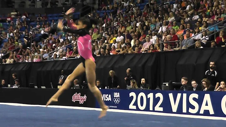 Laurie Hernandez - Floor - 2012 Visa Championships...