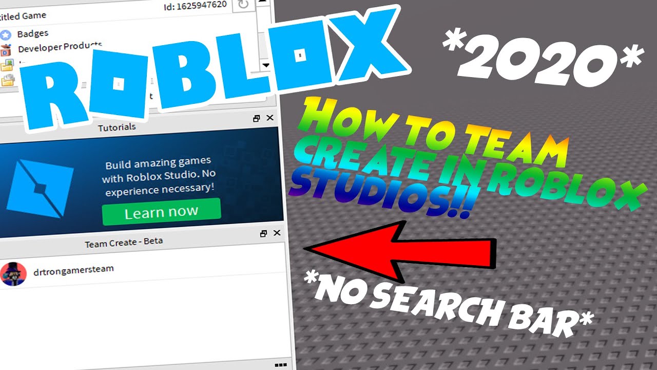 How To Do Team Create In Roblox Studio 2020 