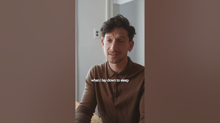 Anxiety trying to fall asleep 😩😴