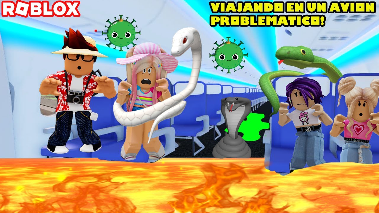Nos Vamos De Vacaciones En Un Avión Problemático Lleno De Tragedias! 😯! Lograremos Llegar?! 😮😲