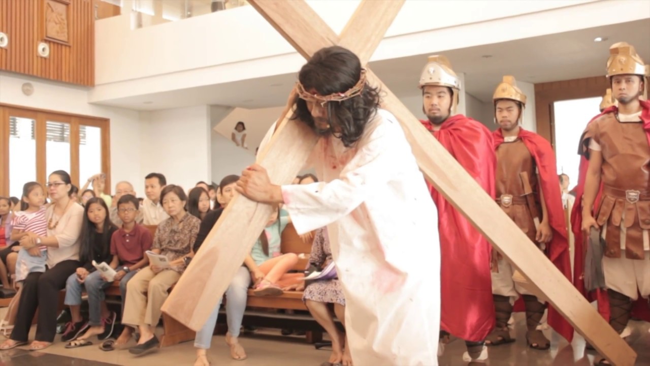 TABLO JALAN SALIB 2017 - Paroki Villa Melati Mas