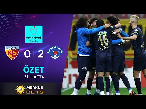 Merkur-Sports | Kayserispor (0-2) Kasımpaşa - Highlights/Özet | Trendyol Süper Lig - 2023/24