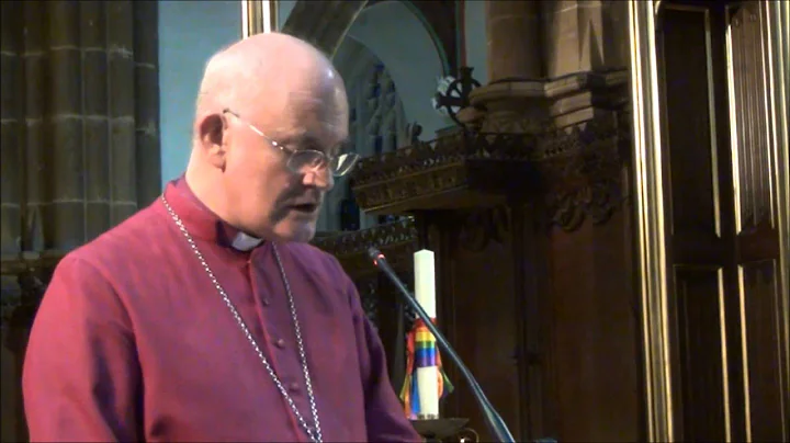 Bishop Christopher Boyle leads prayer for Nelson M...