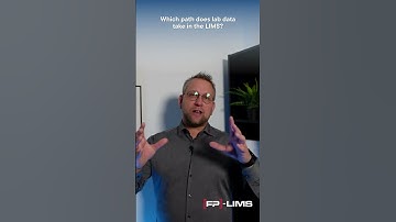 Which path does lab data take in the LIMS? #lims #laboratory #qualityassurance #qualitycontrol