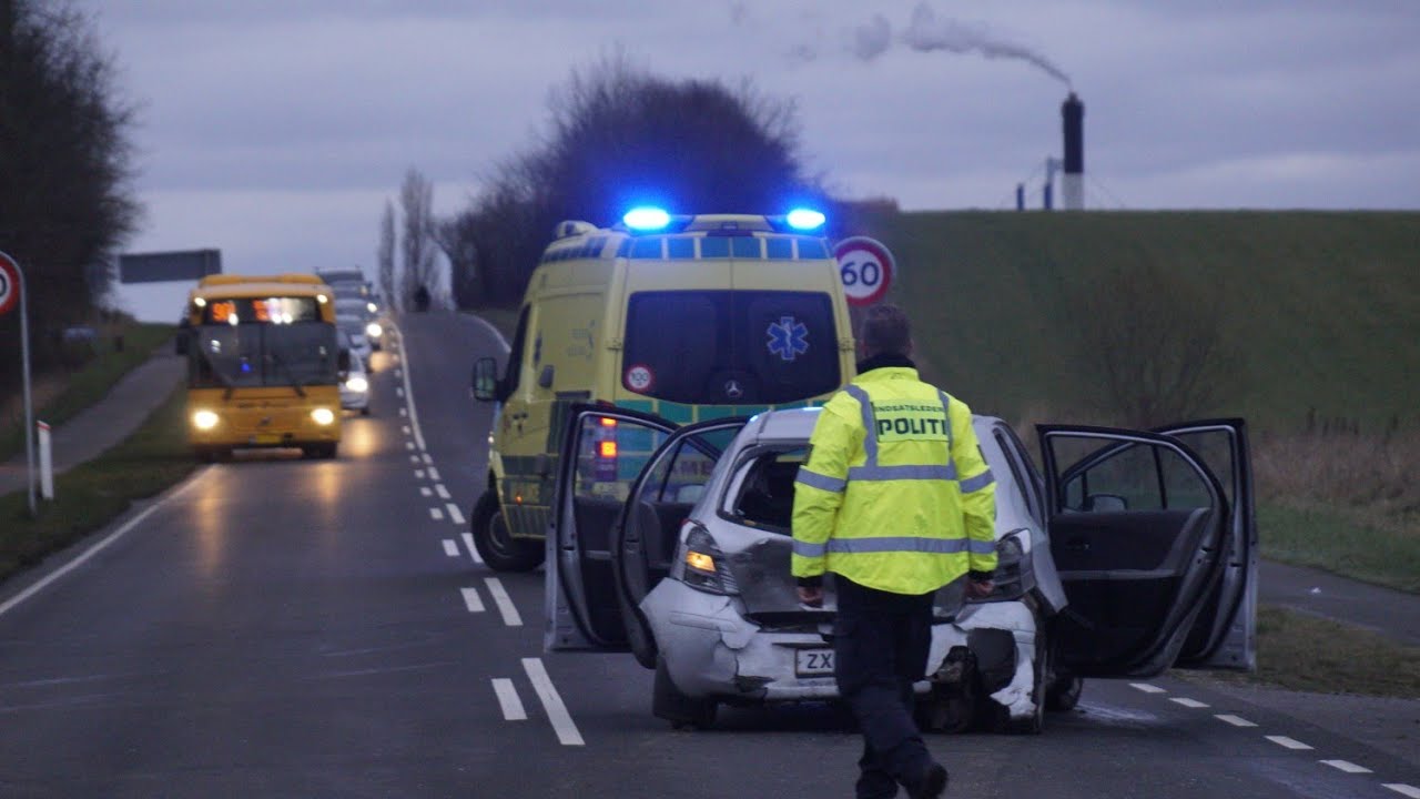 09.01.21 - Færdselsuheld på Skovvej i Korsør