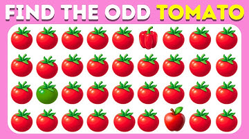 Find the ODD One Out - Vegetables Edition🍅🌽🥒 | Easy, Medium, Hard | Findq Quiz