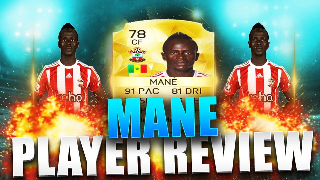 FIFA 16 Ultimate Team - Sadio Mane - 78 Rated - Player Review - YouTube