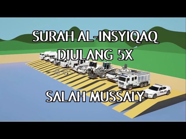 Murottal Anak Mobil-Mobilan Surah Al-Insyiqaq Diulang 5X | Ngaji Anak Metode Ummi class=