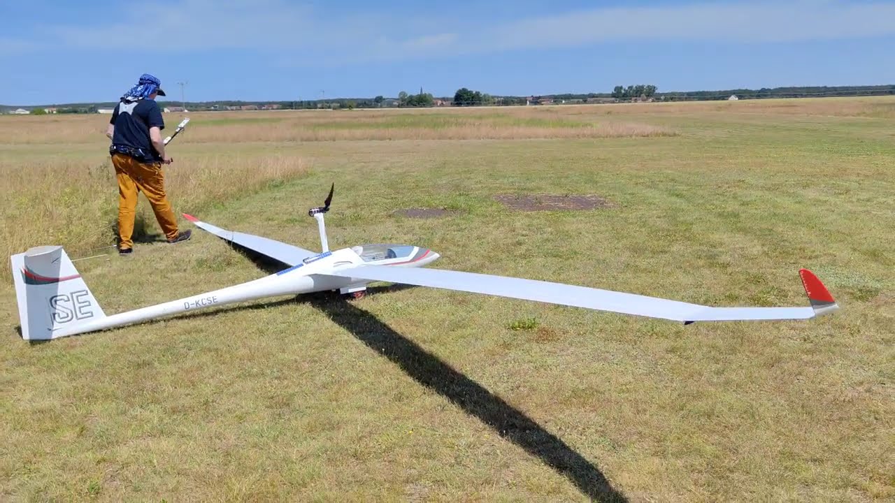 Streckenflug Weltrekord (i.O.) 520,6 km, 95,3 km/h im Modellsegelflug Stephan Eich - MFC-Jessen e.V.