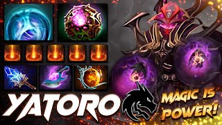 Yatoro Invoker - Magic is Power! - Dota 2 Pro Gameplay [Watch & Learn]