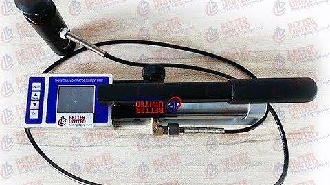 BTUTEST Coatings Paint testing equipment Digital Pull Off Adhesion Tester