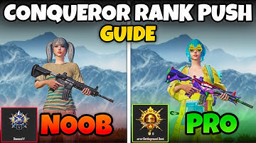 HOW TO PUSH CONQUEROR GUIDE IN BGMI 2024💥(Tips/Tricks) Mew2