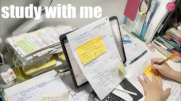 STUDY WITH ME 2hrs | Background noise,no music,no break | ASMR | real time｜motivation