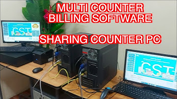 Multi Counter PC sharing in Billing software 2021 call Billing Software/Software