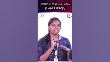 Codegnan Is The Best Platform For Learning Subject | Students Feedback | Suman TV Nizamabad