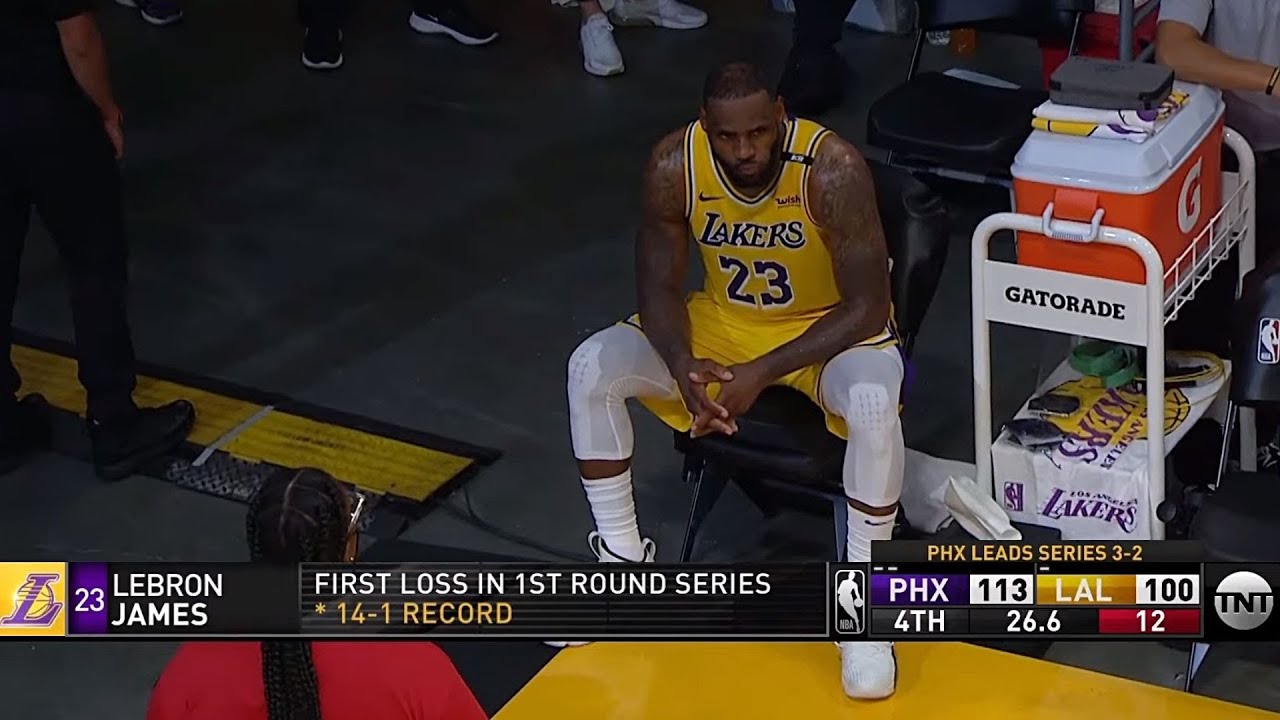Lakers vs Suns: LeBron James a loss away from first, first-round ext