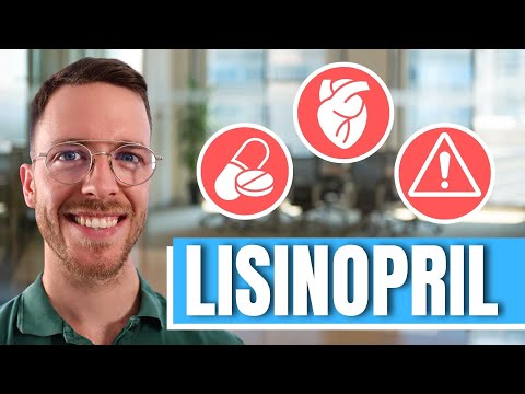 ቪዲዮ: Lisinopril የዲያስቶሊክ ግፊትን ይቀንሳል?