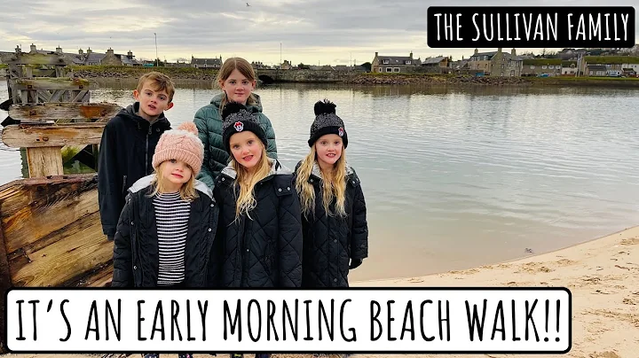 IT'S AN EARLY MORNING BEACH WALK FOR US!! | SATURD...