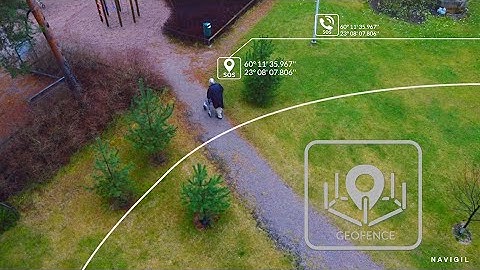 How the Navigil S1 watch phone geofence alarm works