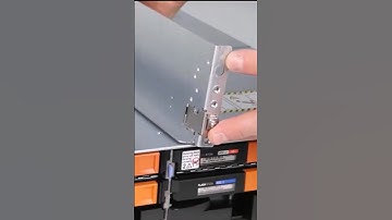 Install Server Rack Rails in 20 Seconds! 🔧👉🧑‍🔧 #shorts #datacenter #servers