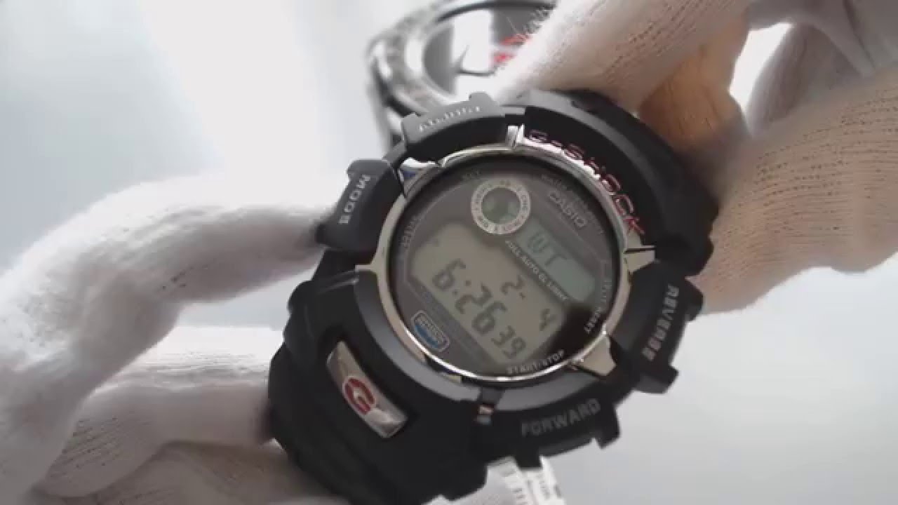 Reloj deportivo Casio G-Shock G2310R-1 de resina negra solar para