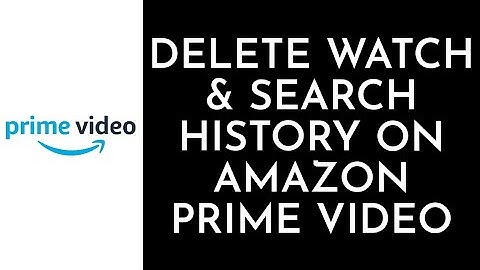 How To Delete Watch History And Search History On Amazon Prime Video (Quick & Easy)