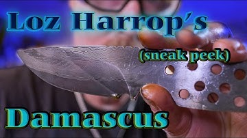 Heat Treating Damascus(made by Loz Harrop)