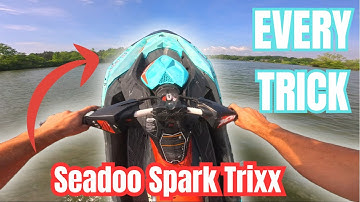 Every trick on a Seadoo Spark Trixx (INSANE FUN)