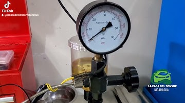 Prueba básica de inyectores Diésel Riel Común