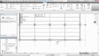 Revit Structure 2013 Essential Training 11 02 SC11 elevation